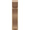 Ekena Millwork 8-in W x 28-in D x 34-in H Funston Slat Rough Cedar Woodgrain TimberThane Outlooker, Primed Tan OUTUR080X28X34FST24RCPR - alternate 4